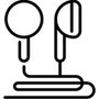 Apple EarPods con conector jack de 3,5 mm y micrófono, Blanco